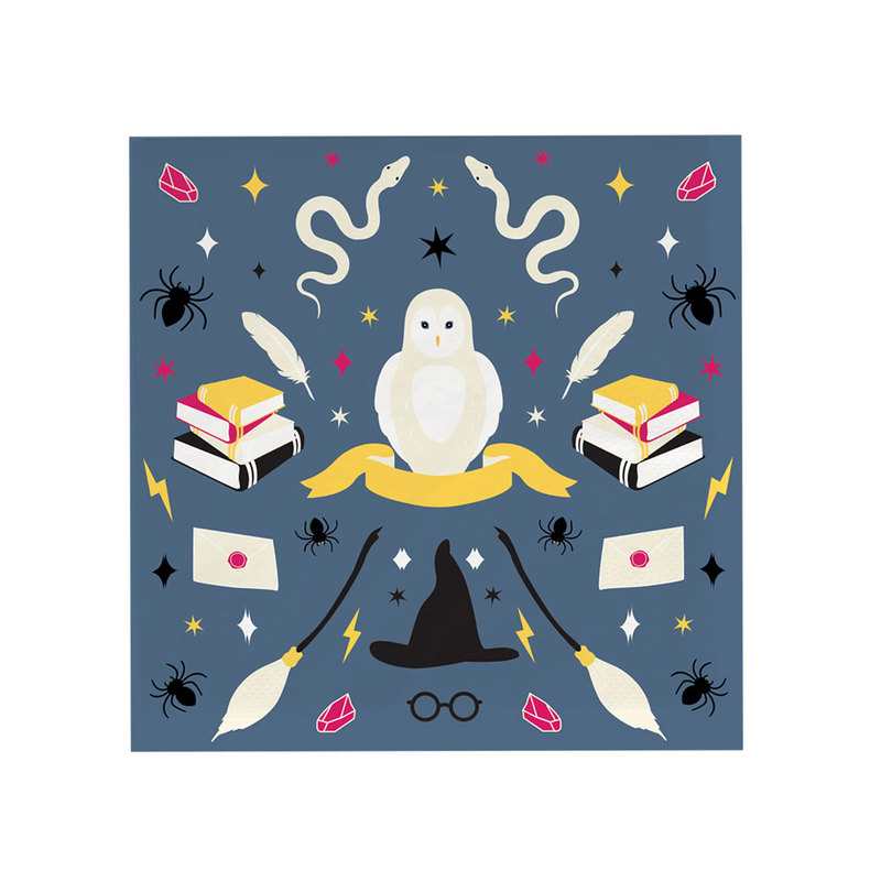 20 serviettes Sorcier My little day