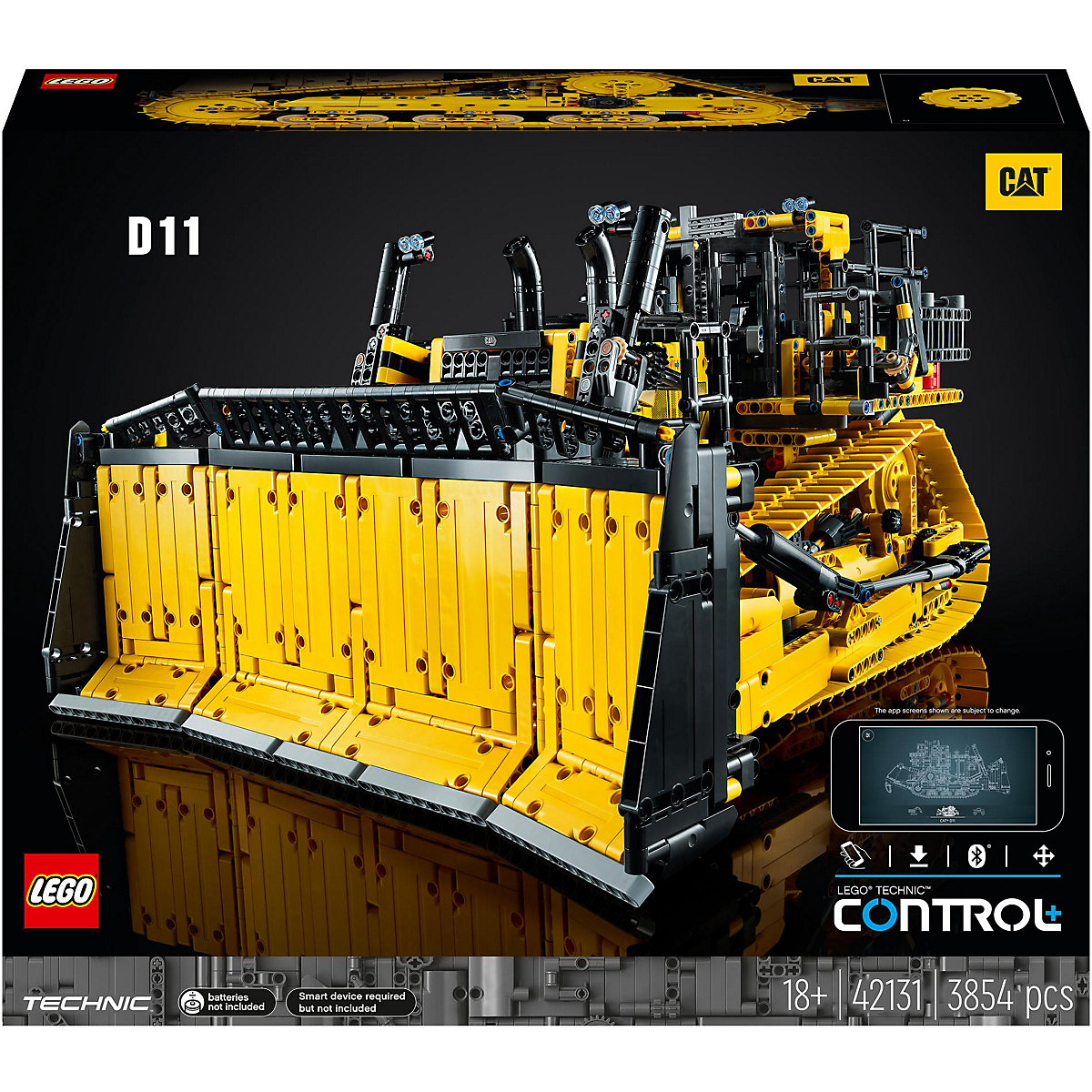 LEGO® Technic 42131 Appgesteuerter Cat® D11 Bulldozer
