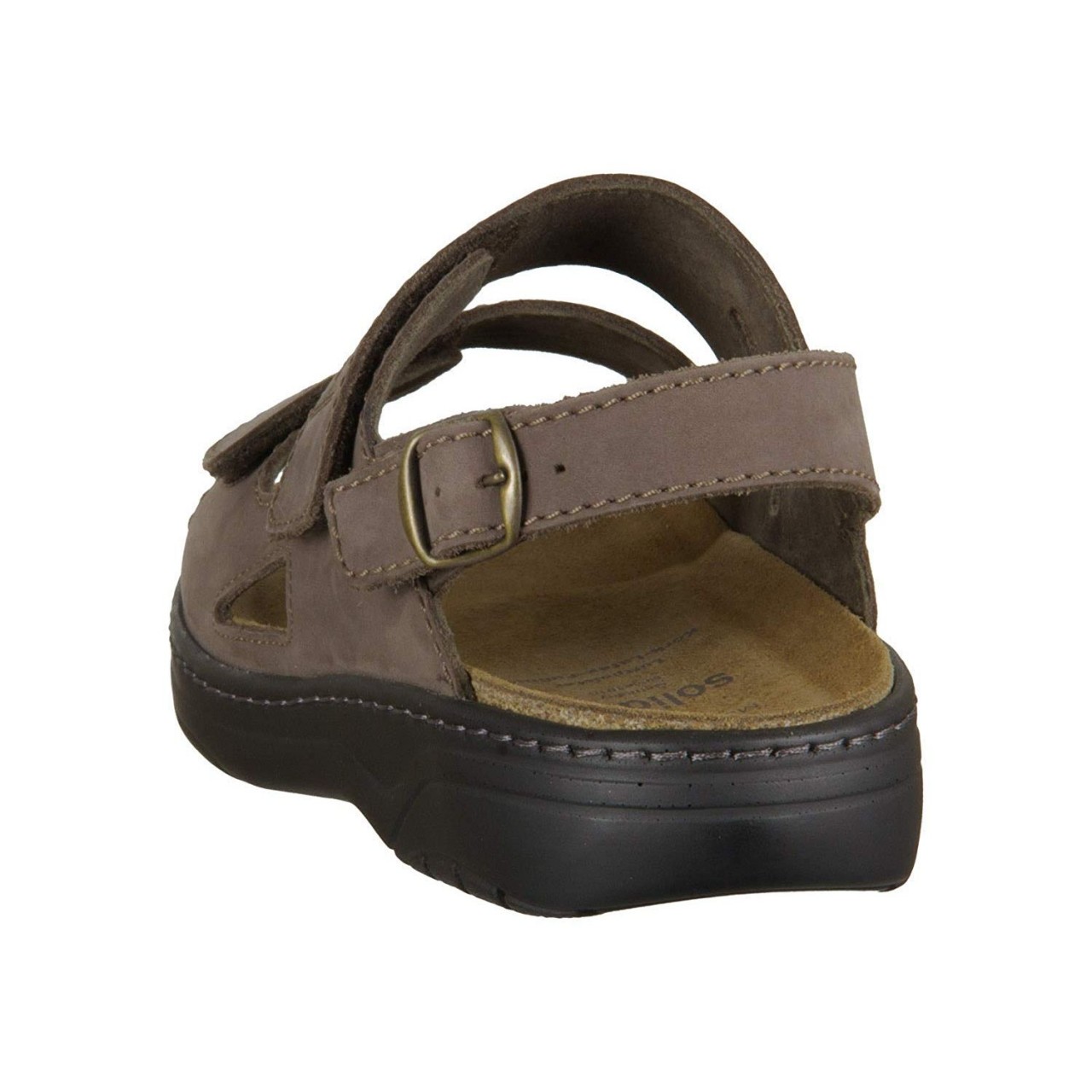 SOLIDUS Komfort Sandalen braun Men Spezial 061