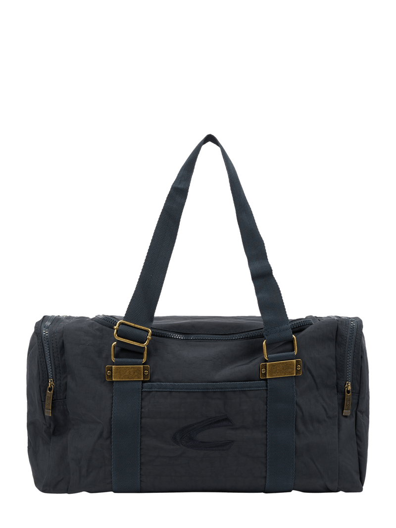 Weekender mit Logo in dunkelblau