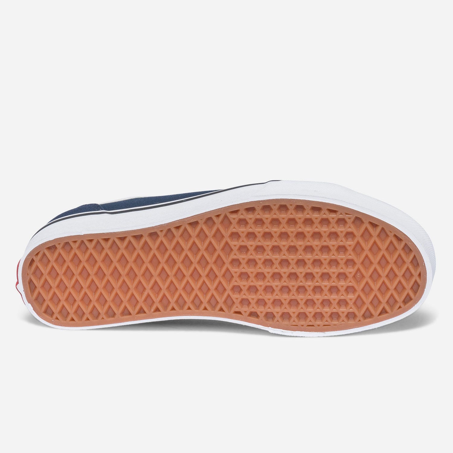 Tennis VANS bleu marine en cuir velours et toile