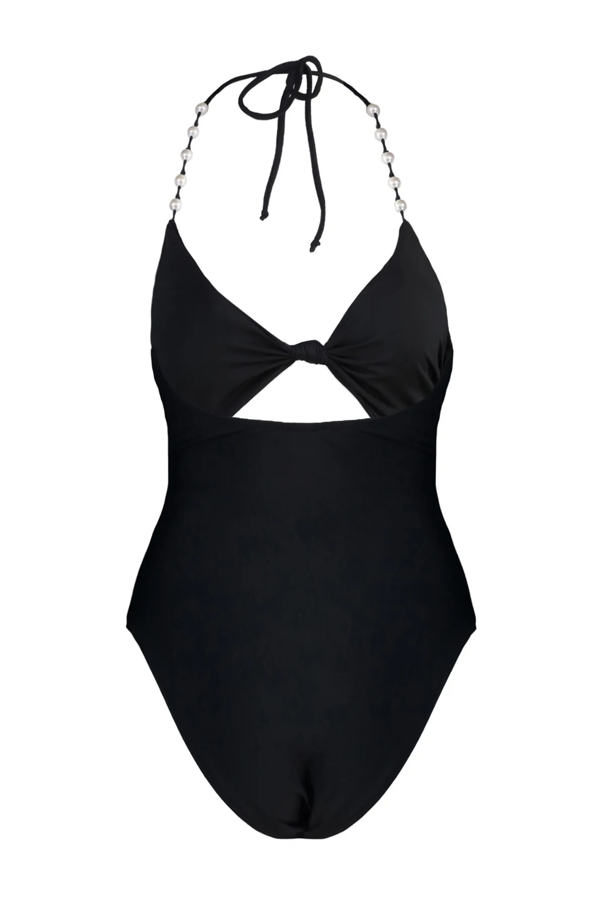 Trendyol Collection  Badeanzug - Schwarz - Unifarben