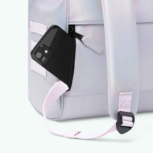 Adventurer Medium Backpack, Silver Reindeer