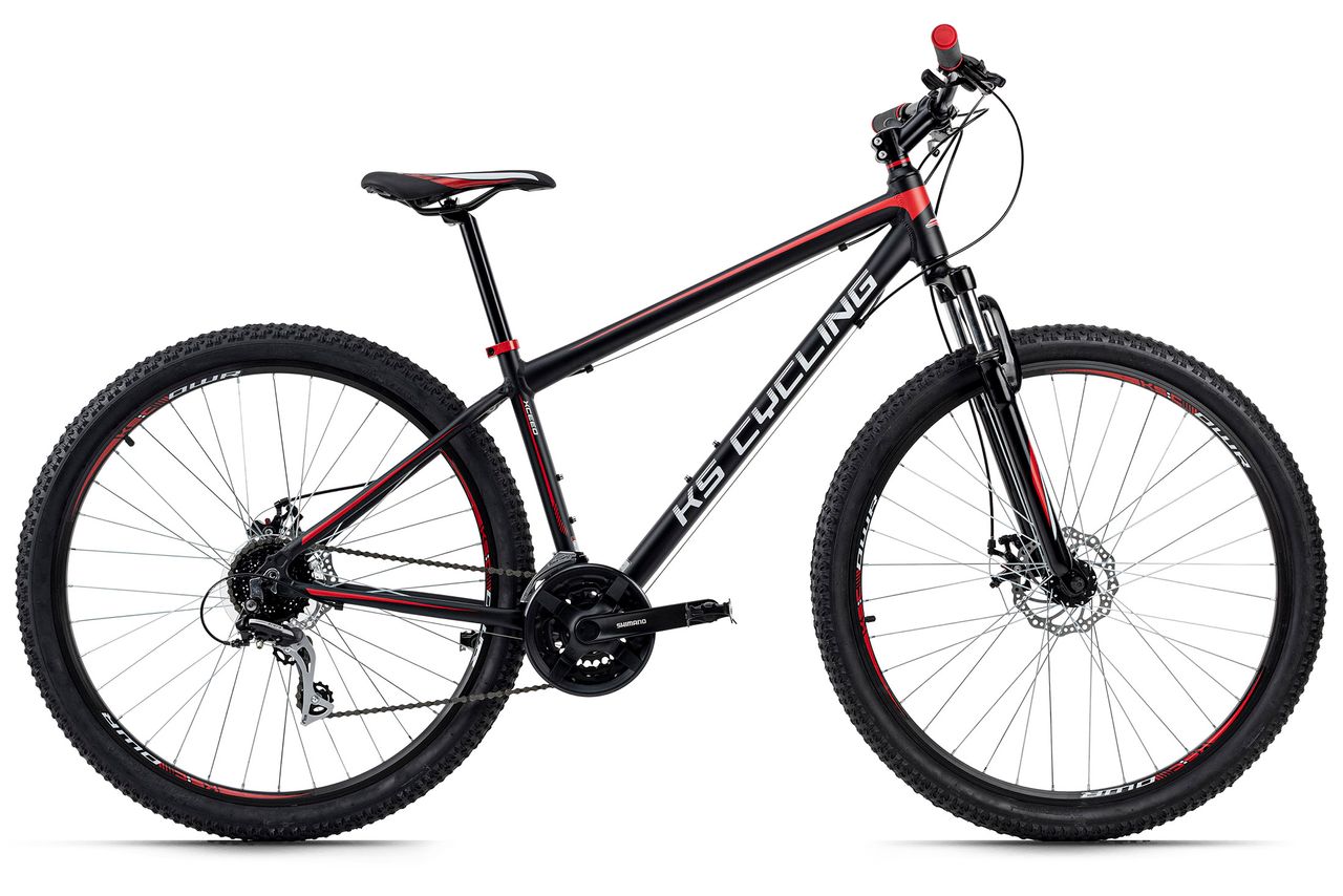 KS Cycling Mountainbike Hardtail 29'' Xceed schwarz-rot RH 42 cm