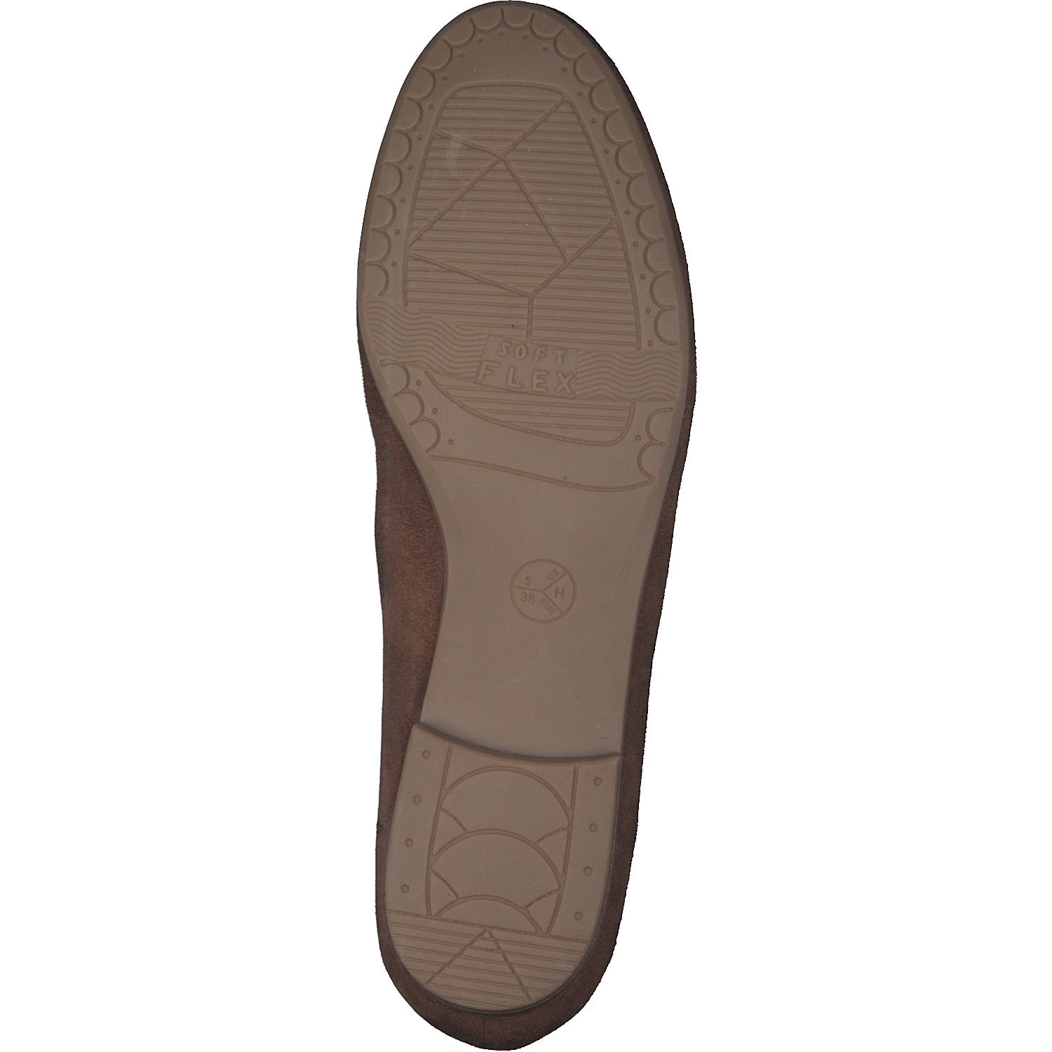Jana Shoes 24263, Mokassins, Damen, Braun