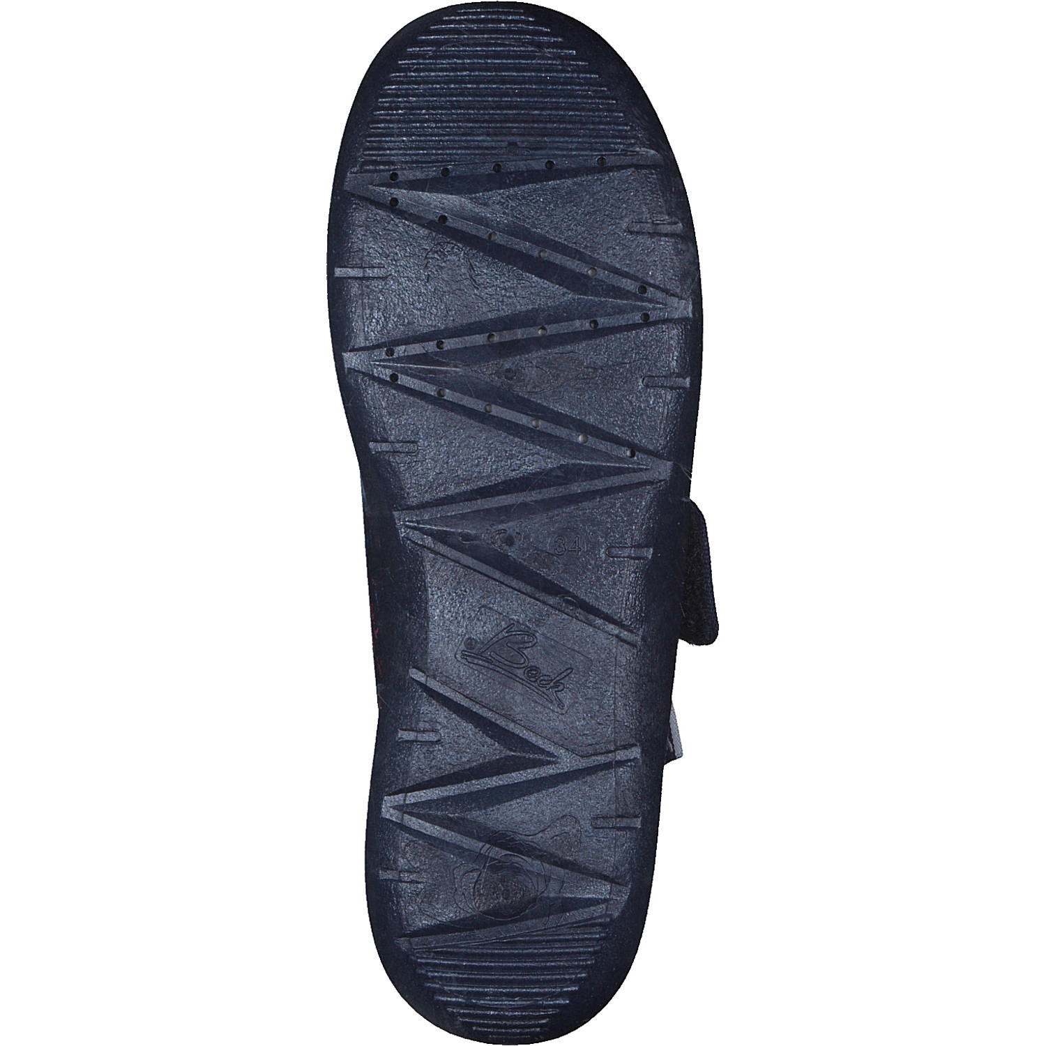 Beck Dinosaurier 3062, Ballerinas (Kinder), Kinder, Blau