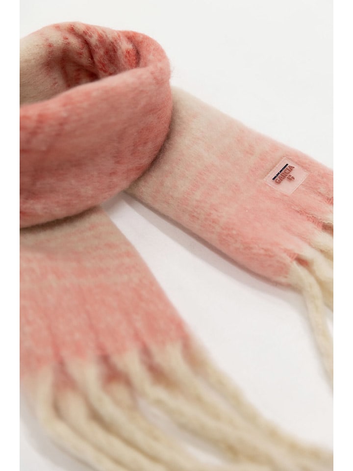 Garcia Schal in Creme/ Rosa günstig kaufen onesize