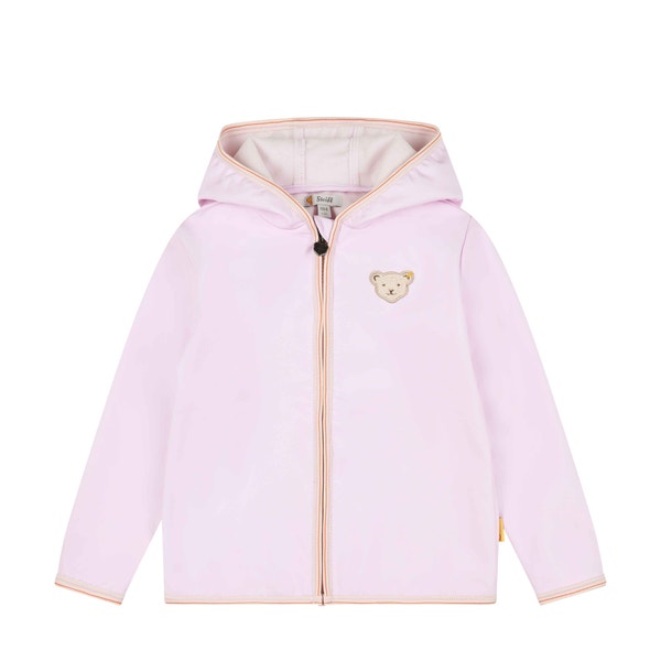 Softshelljacke, lila für Mädchen