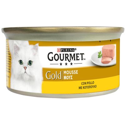 Gourmet Gold Mousse 24 x 85 g Nassfutter für Katzen