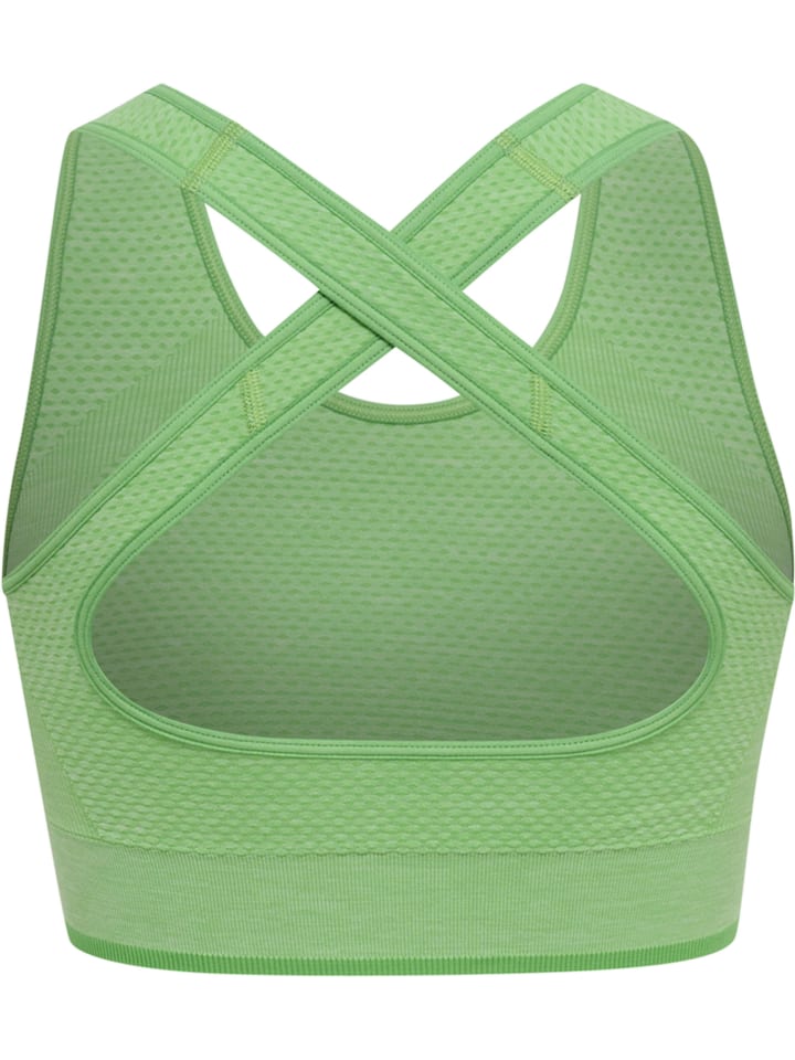 Hummel Hummel Bh Hmlmt Una Damen in SUMMER GREEN MELANGE günstig kaufen XS