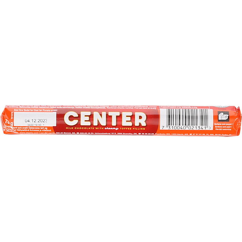 Cloetta Center rull 78 g Cloetta
