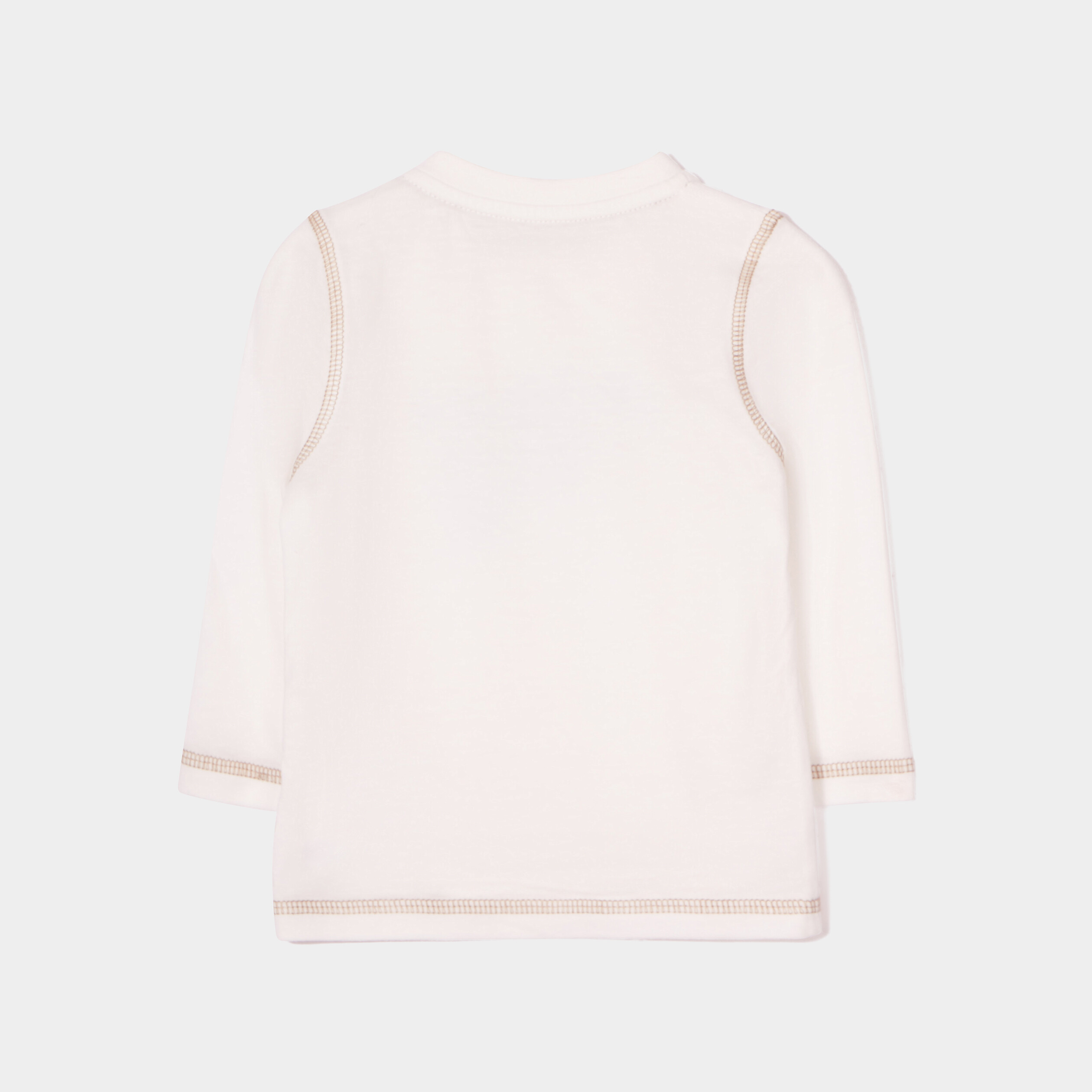 Ensemble t-shirt pantalon gilet Creeks beige bébé garçon | La Halle