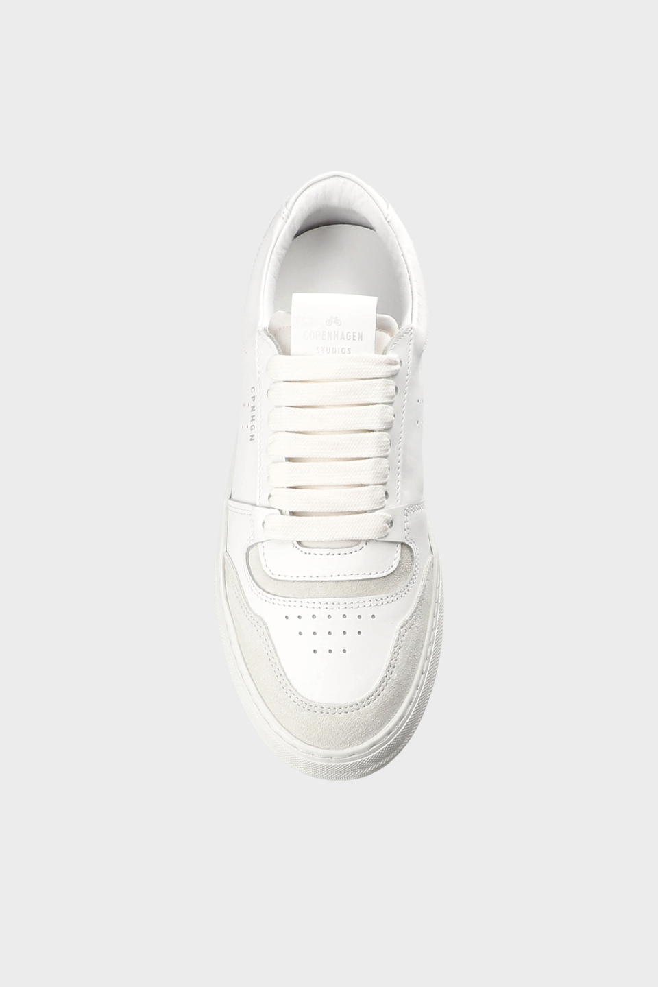 CPH689 leather mix white