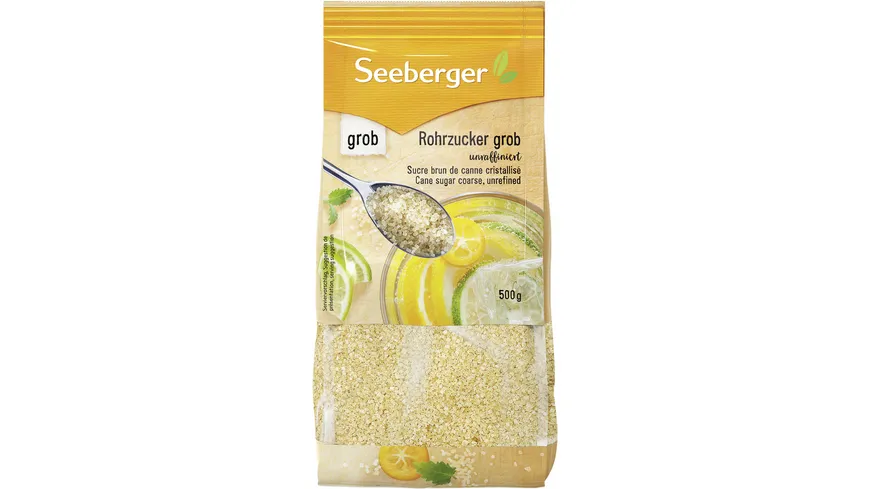 Seeberger grober Rohrzucker 500 g