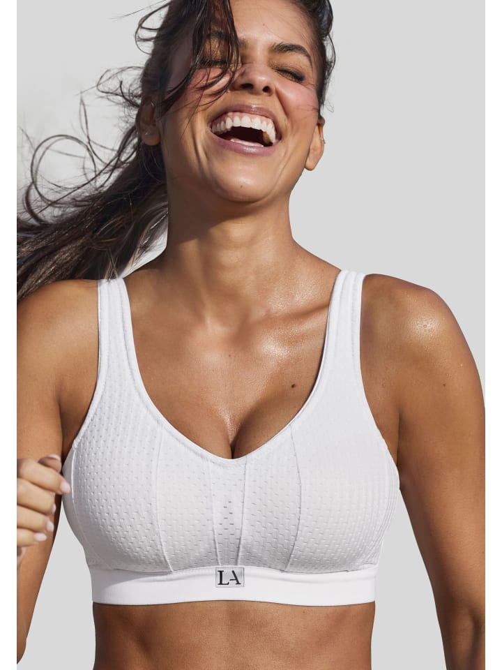 LASCANA ACTIVE Sport-BH in weiß günstig kaufen