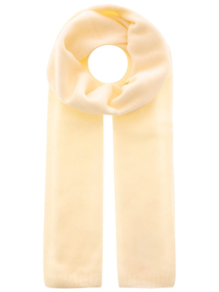 Zwillingsherz Kaschmir-Schal in Creme - (L)180 x (B)28 cm günstig kaufen onesize