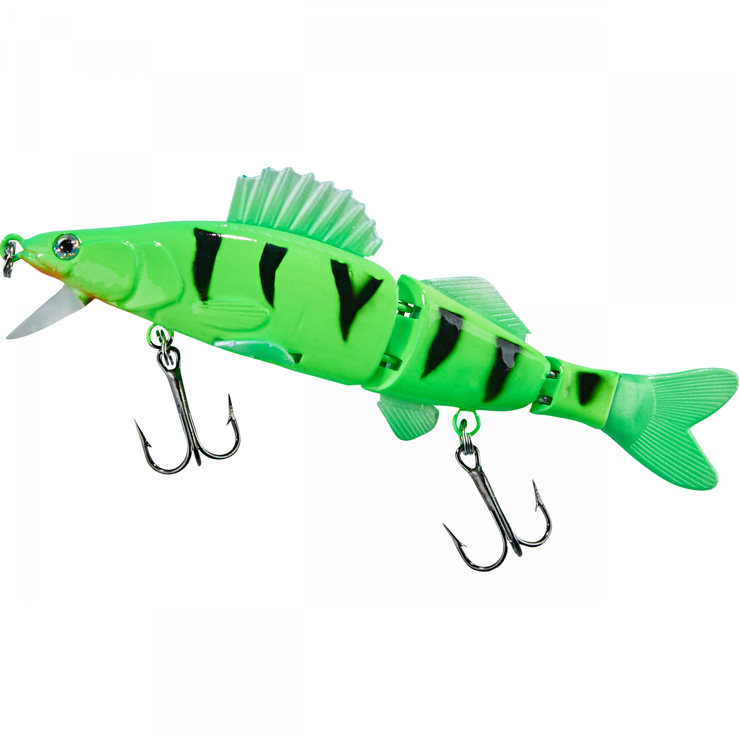 Shirasu Wobbler Thunder Zander (Green Fire Tiger)
