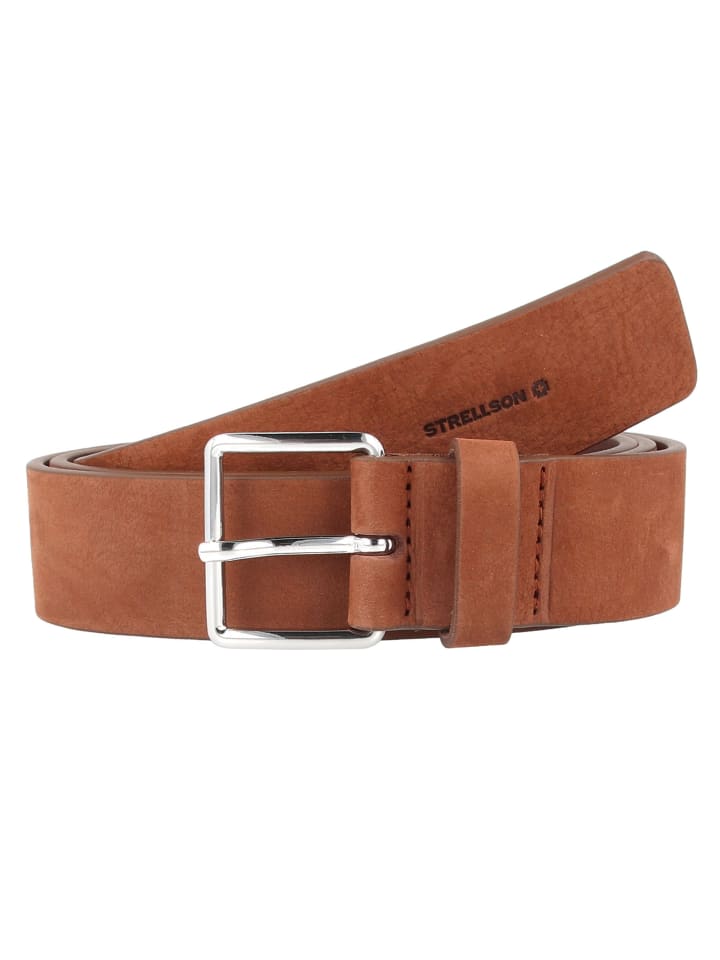Strellson Gürtel Leder in coffee günstig kaufen 100 cm