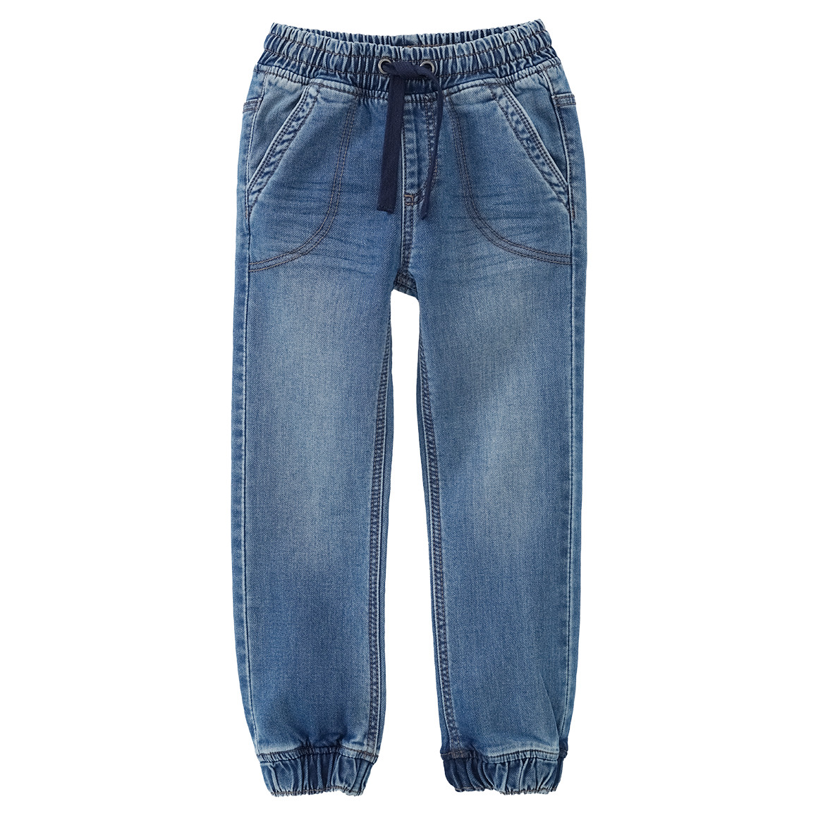 Jungen Pull-on-Jeans mit Tunnelzug