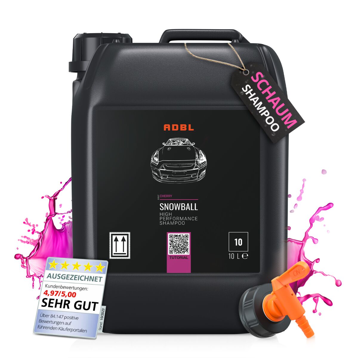 ADBL Snowball Autoshampoo 10L