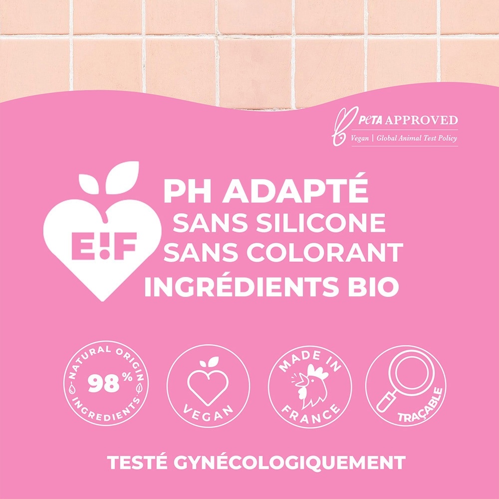 energie fruit SOIN INTIME LAVANT DOUX | FLEUR DE COTON & ALOE VERA BIO 98% Soin lavant intime certifié BIO