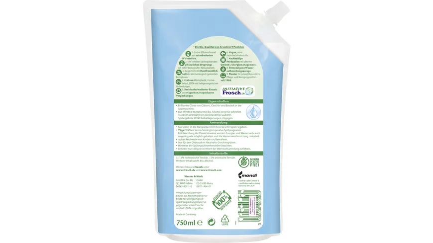 Strahlender & streifenfreier Glanz 750 ml