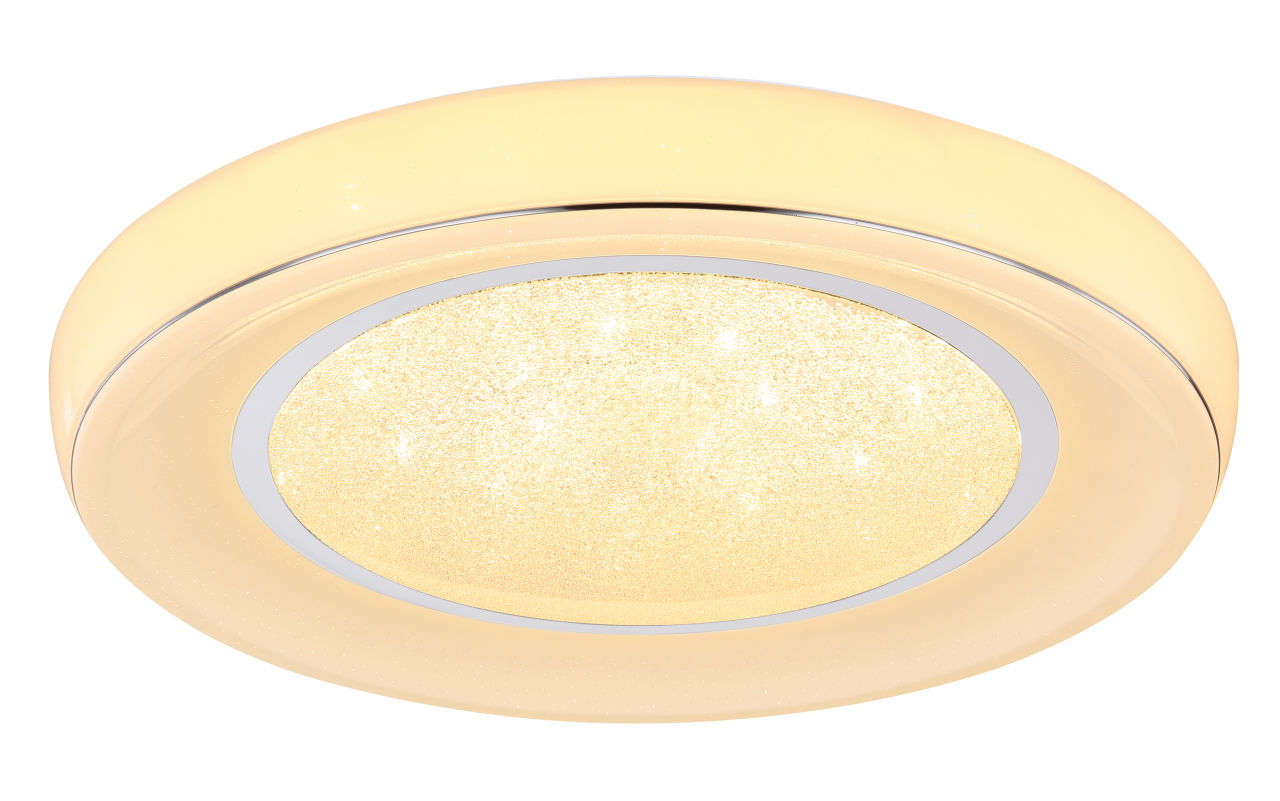 Globo Lighting - MICKEY - Deckenleuchte Metall weiß, LED