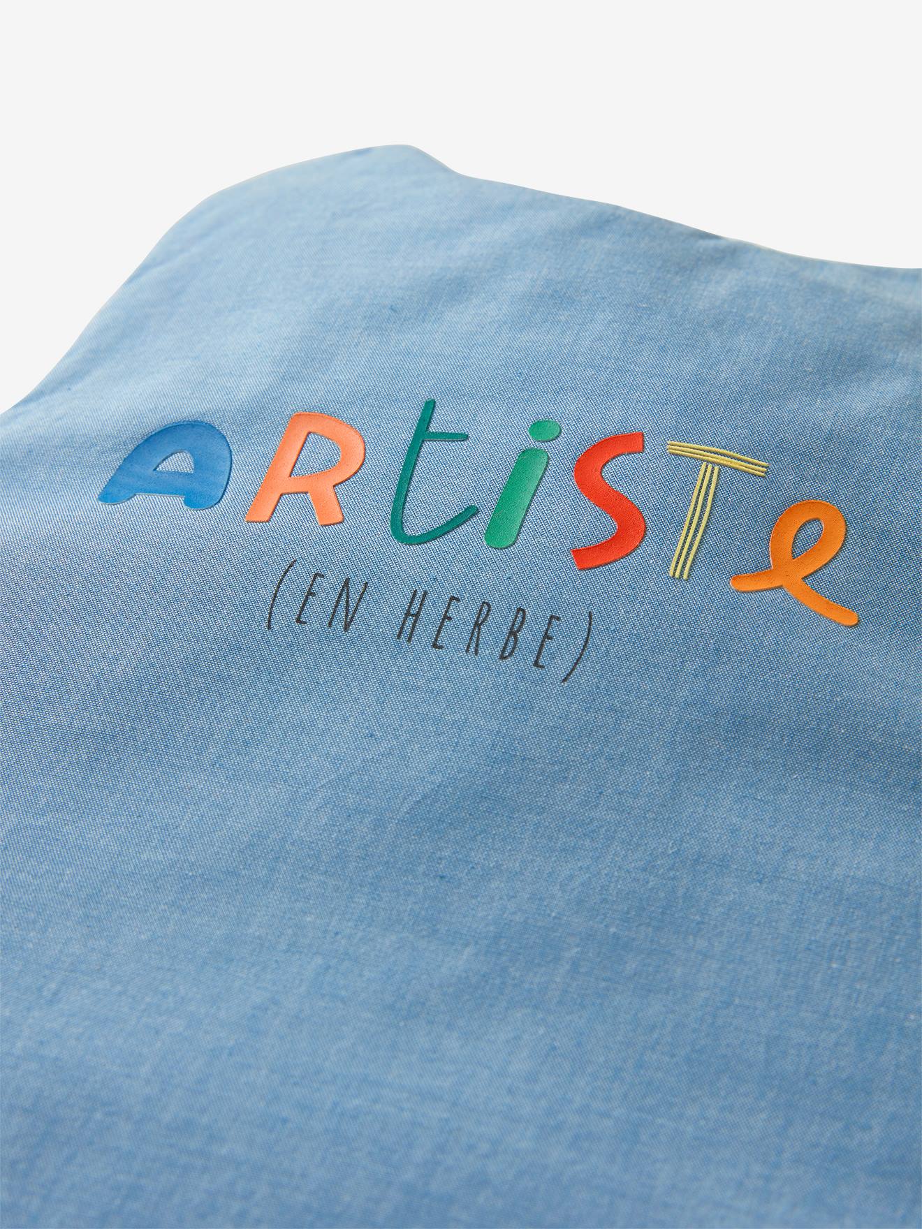 Gigoteuse sans manches ARTISTE bleu chambray