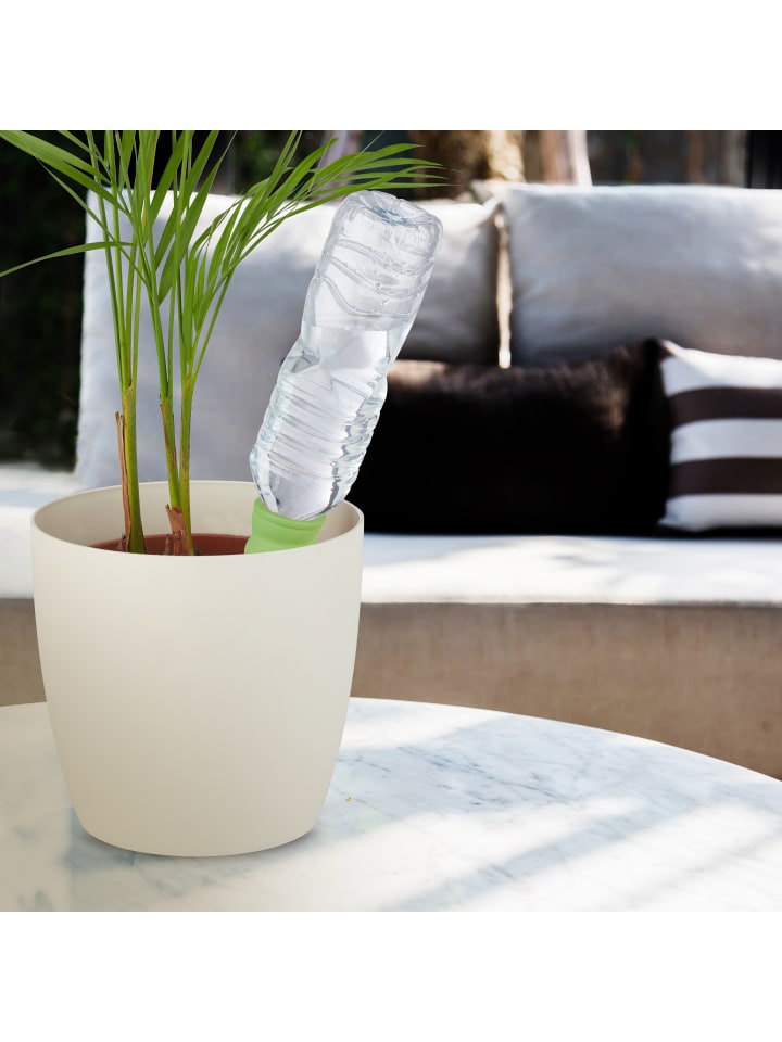 relaxdays 4 x Tonkegel in Terrakotta/ Grün - (H)11,5 x Ø 4,5 cm günstig kaufen onesize