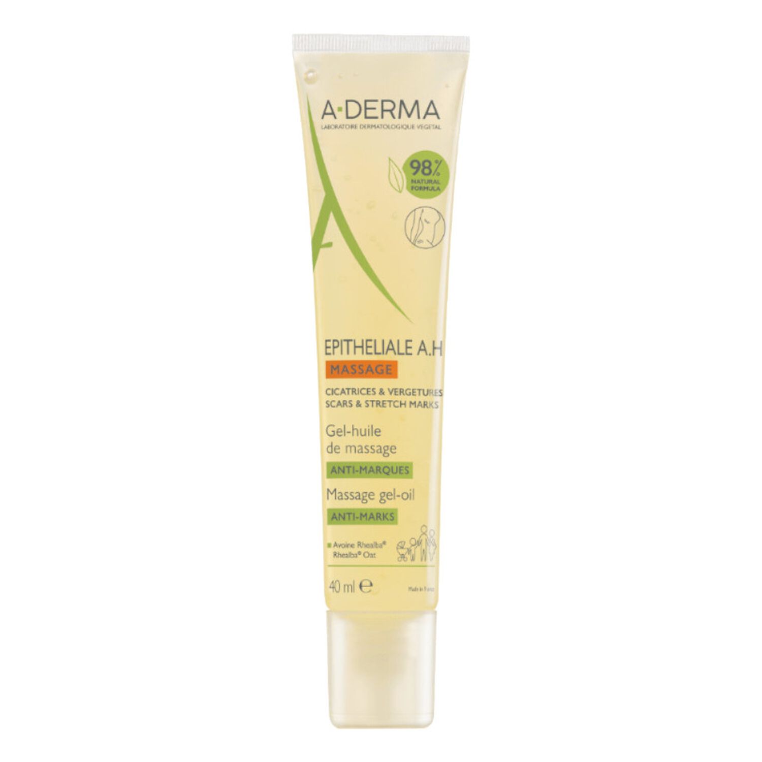 a-derma Epitheliale A.H Gel-Huile de Massage Anti-Marques