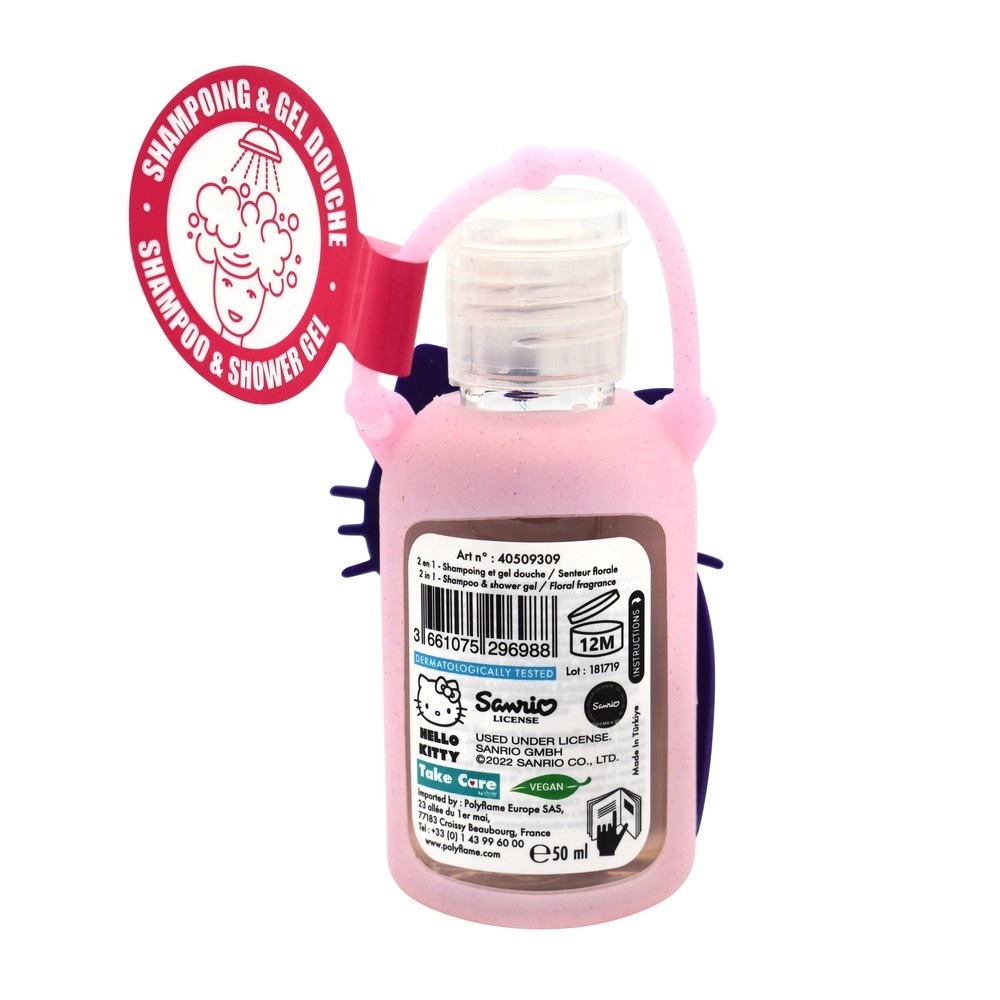 Take Care 2-u-1 gel za tuširanje: tijelo i kosa 50ml Hello Kitty