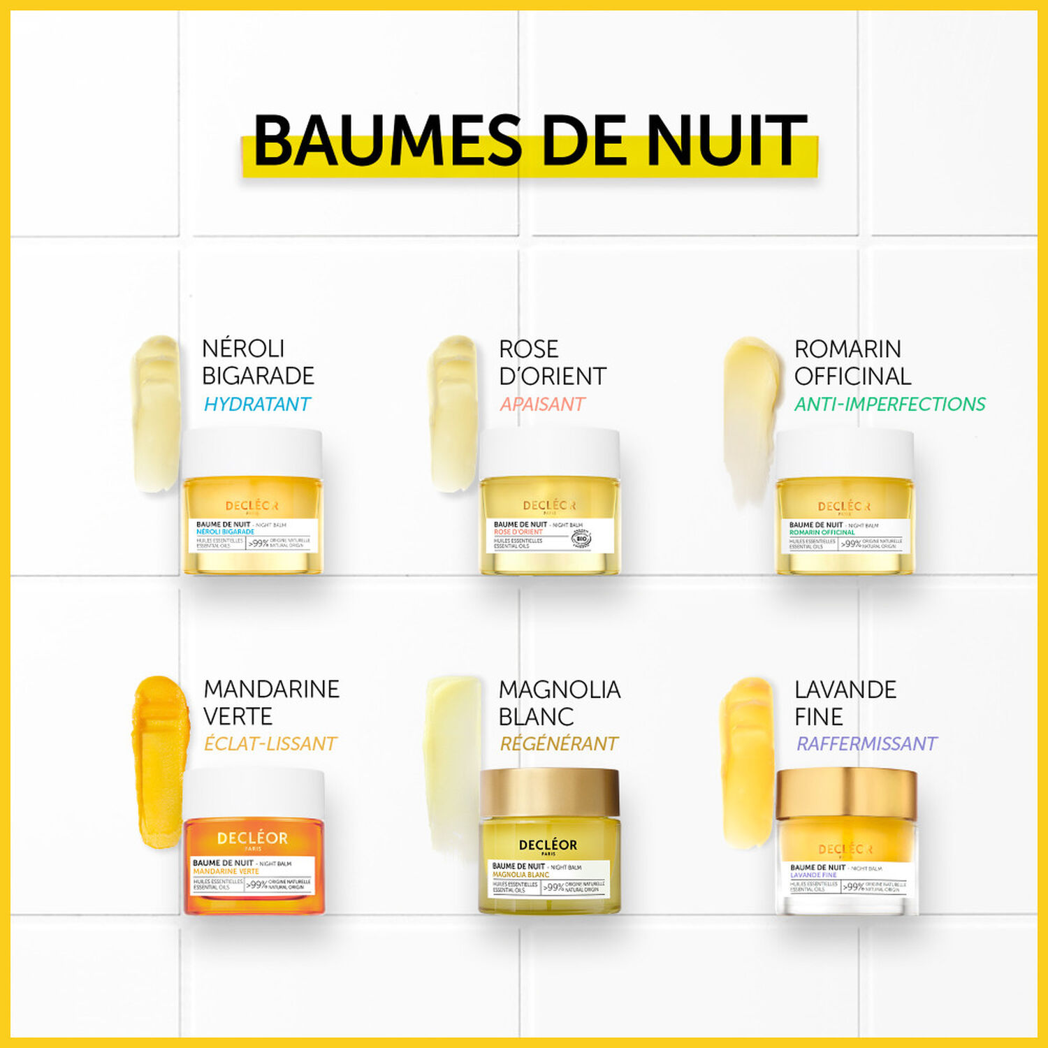Decléor Néroli Bigarade Baume Nuit Hydratant 15 ml