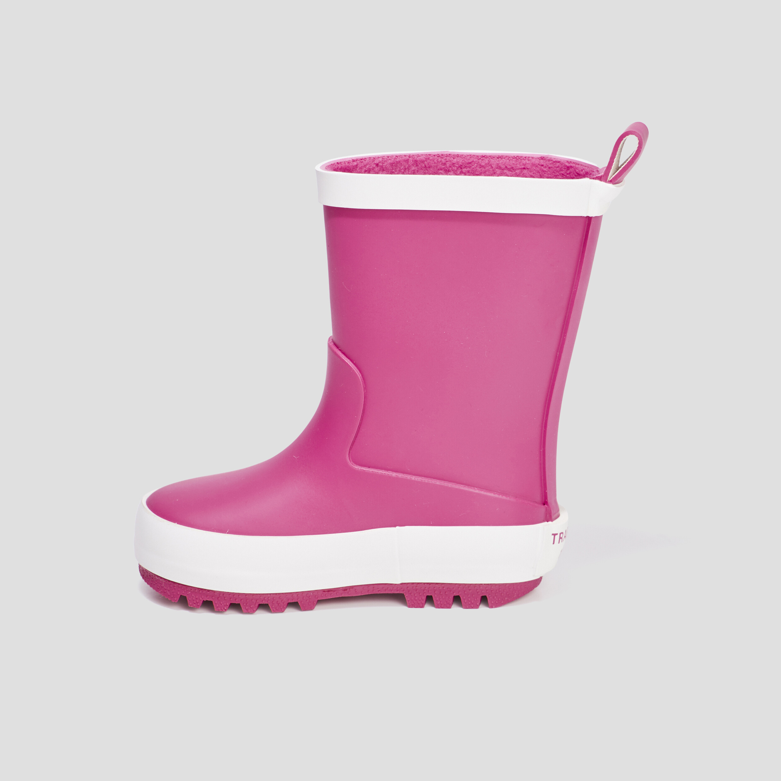 Bottes de pluie Trappeur rose bébé fille | La Halle