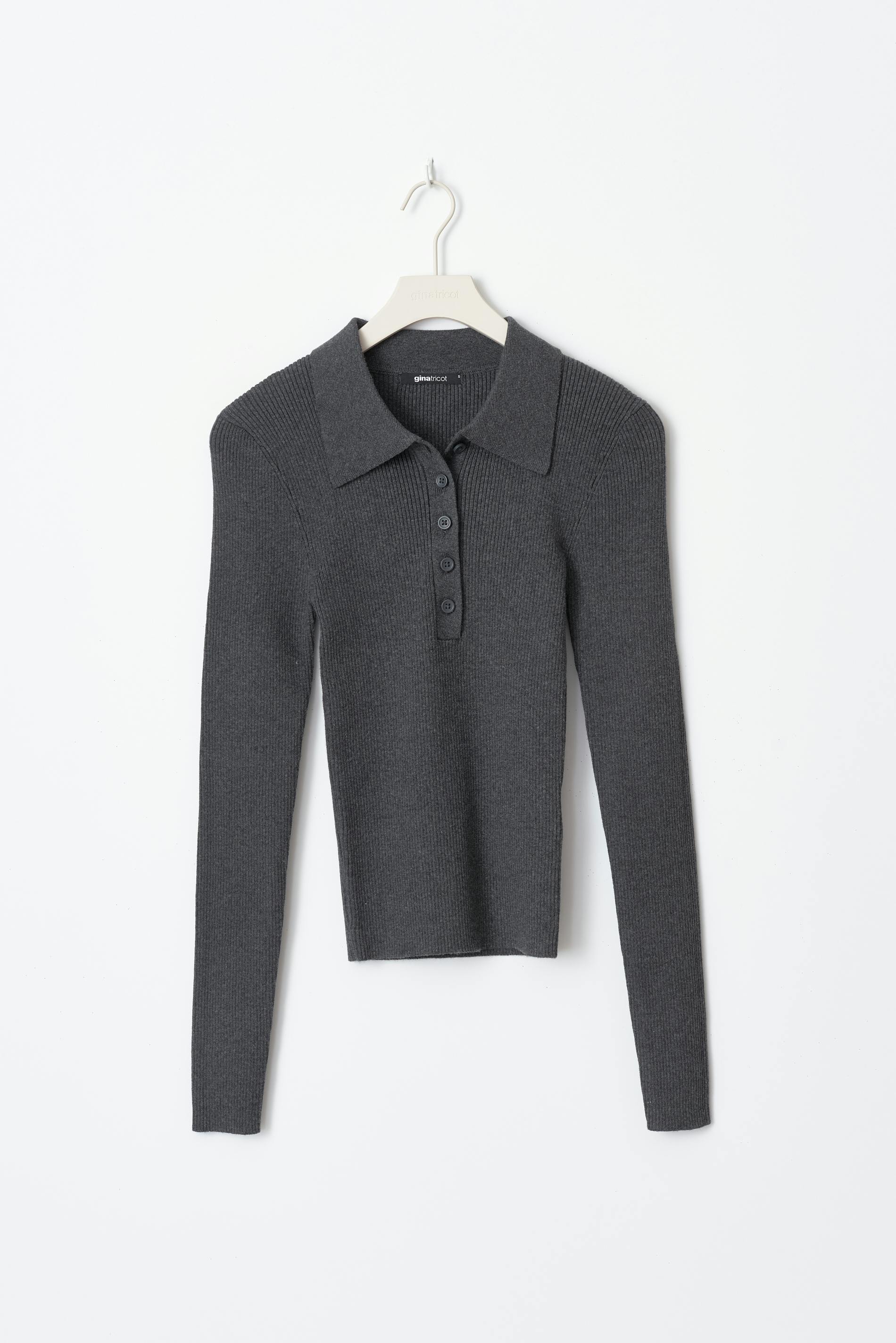 Knitted rib top