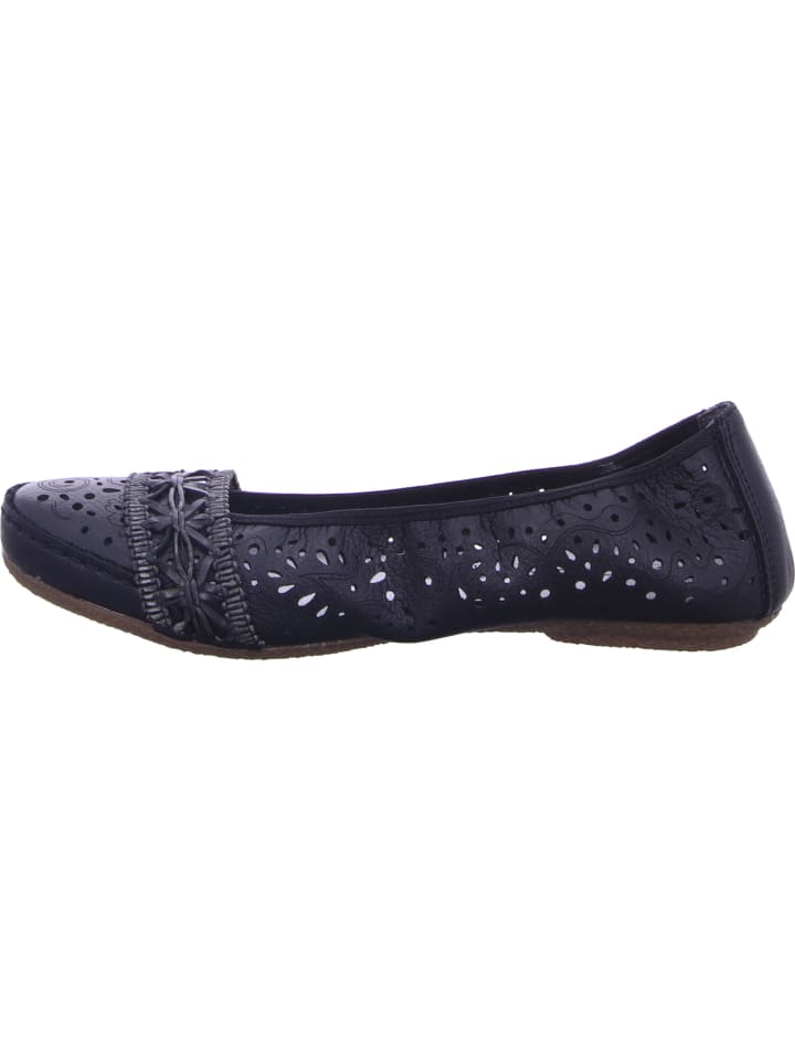rieker Ballerinas in schwarz/graphit günstig kaufen