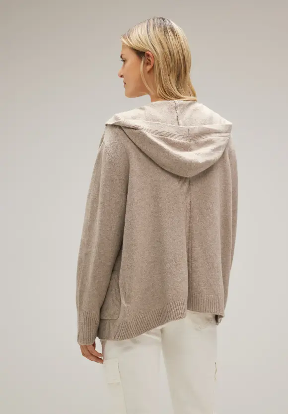 Street One Hoodie Cardigan mit Kapuze