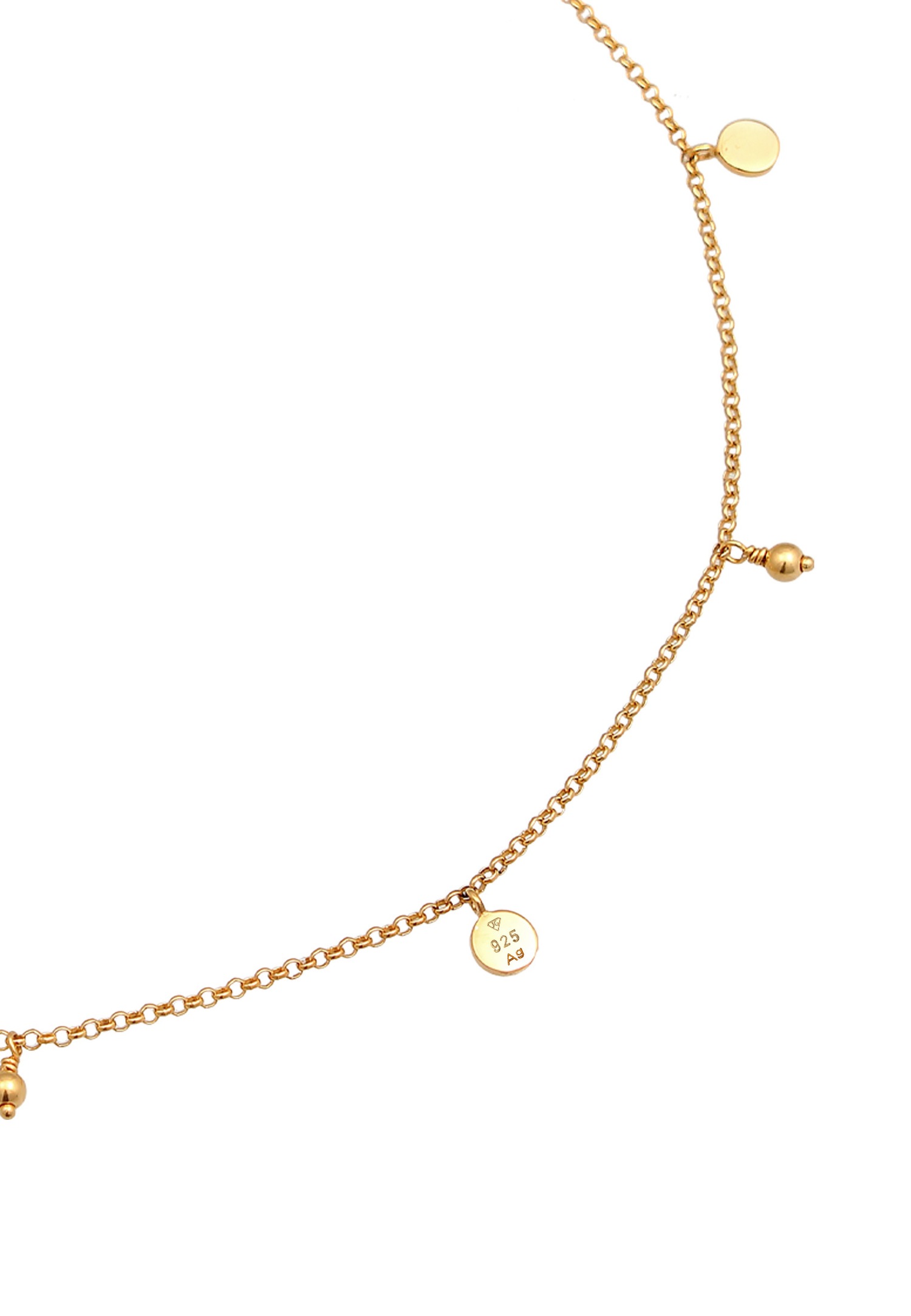 Elli Women's Choker, Boho Style, 925 Sterling Silver