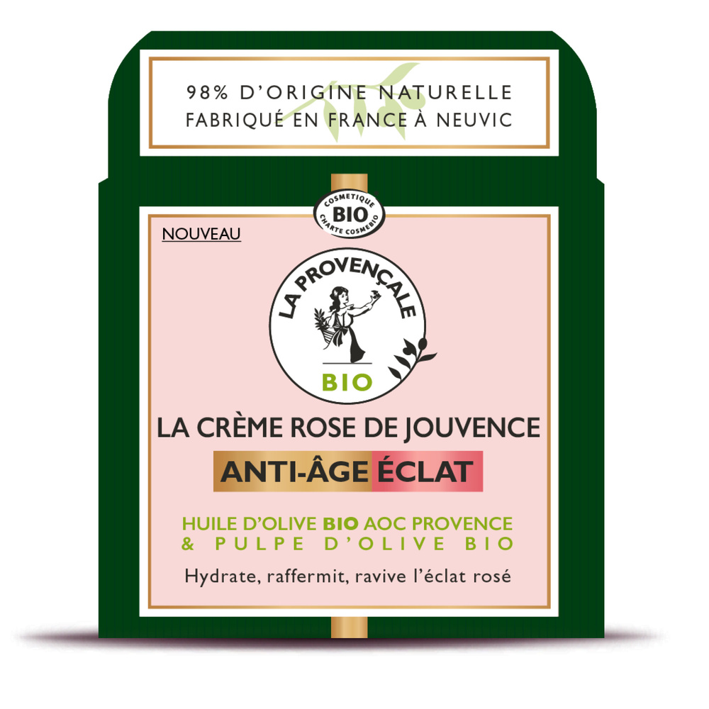 La Provençale La Crème Rose de Jouvence Anti-Age Eclat Crème Anti-Age Eclat Bio