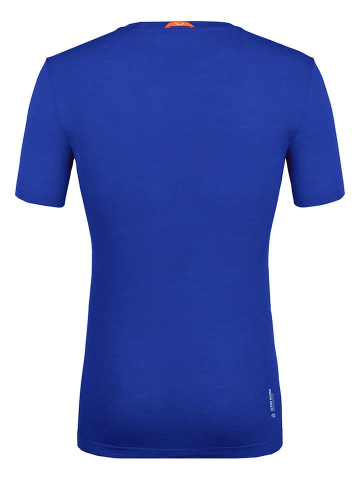 Salewa Funktionsshirt in Blau günstig kaufen
