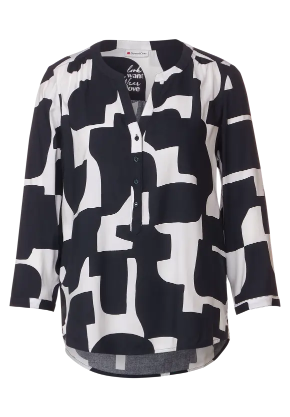 Street One Bluse mit grafischem Print