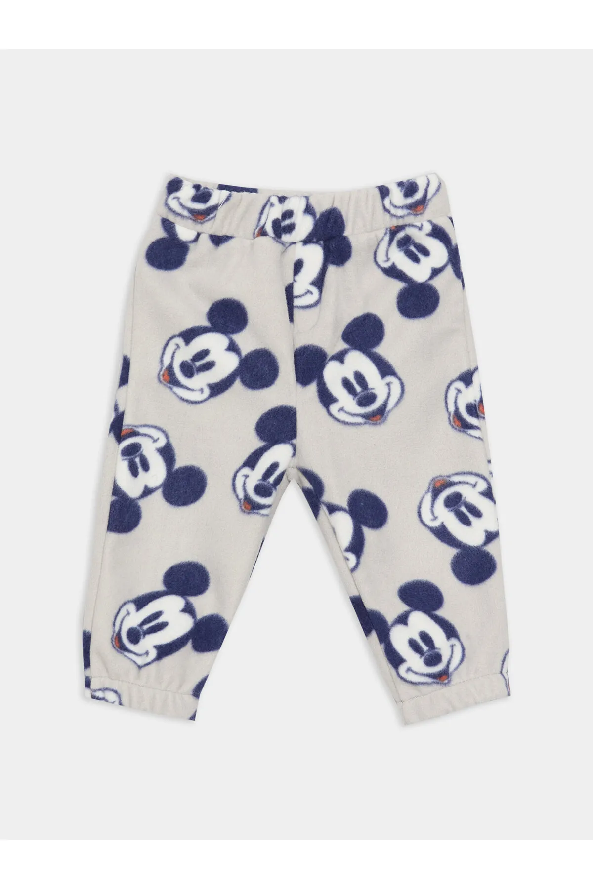 LC Waikiki  Zweiteiliges Set aus Sweatshirt und Jogginghose aus Fleece mit hohem Kragen und Mickey-Mouse-Muster für Babys
