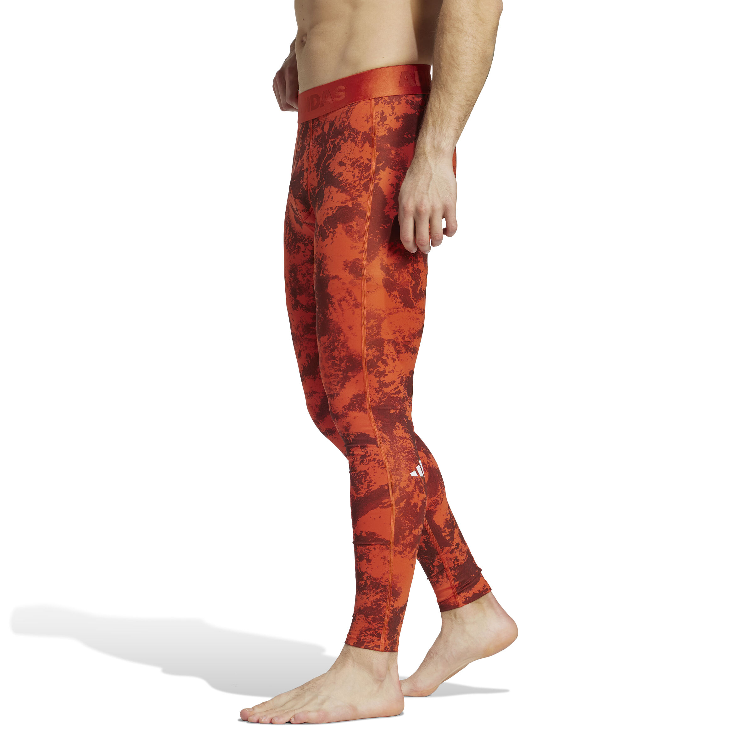 Paris Tech-Fit Tight Herren - Orange, Rot