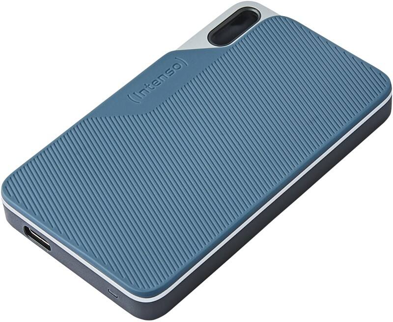 Intenso Externe SSD 500 GB USB-C Grau Blau