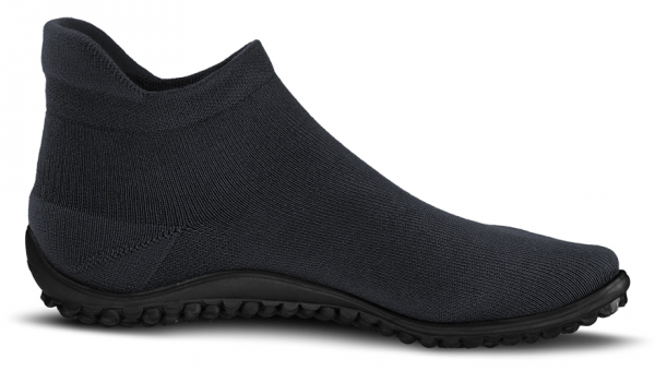 Leguano ~ Sockenschuh Sneaker ~ schwarz