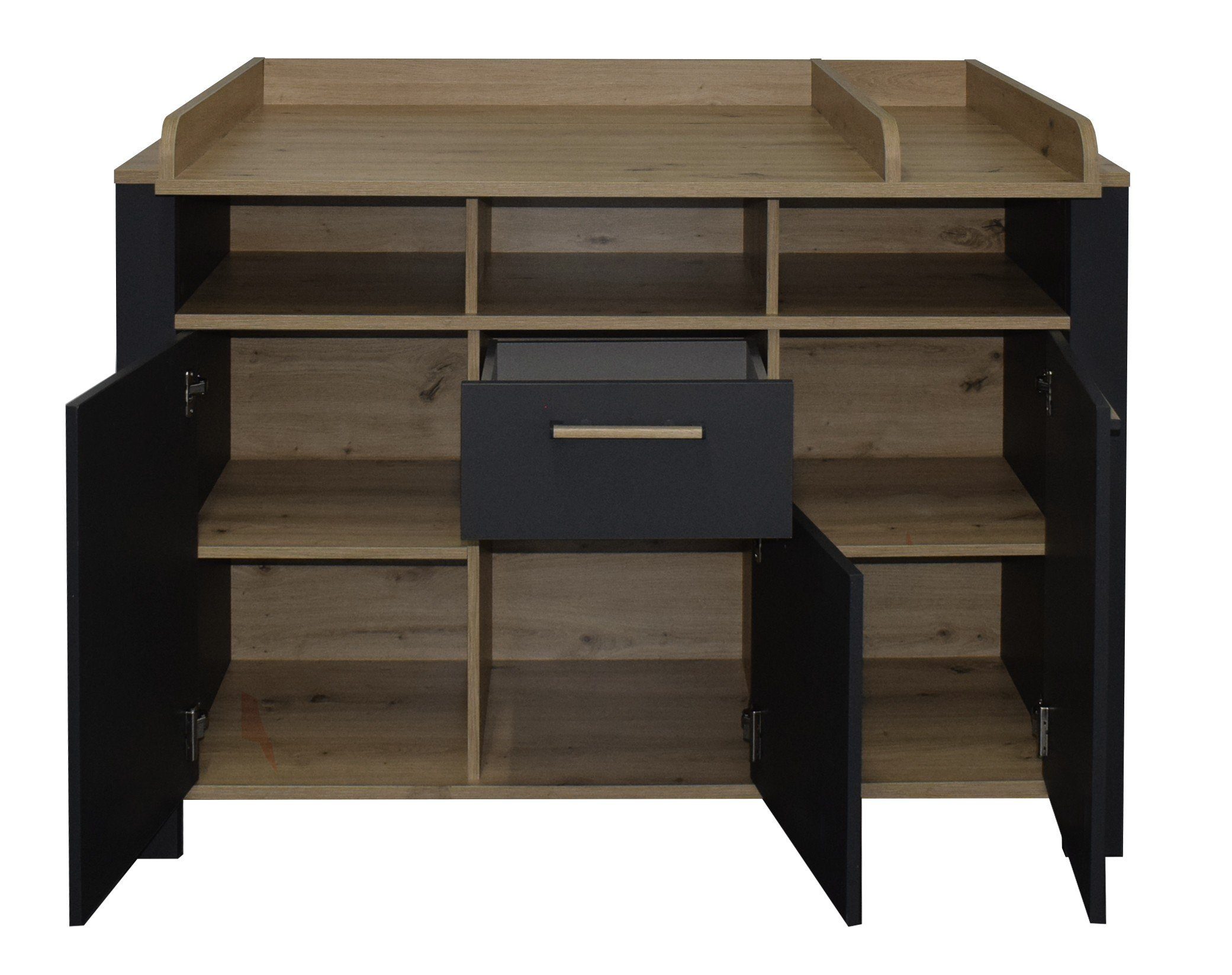 möbel-direkt.de Babyzimmer-Komplettset Babyzimmer Tom, (Komplett Set, 2-St., in verschiedenen Zusammenstellungen wählbar), Türdämpfung, Schubkästenselbsteinzug, ABS Kanten, Made in Germany