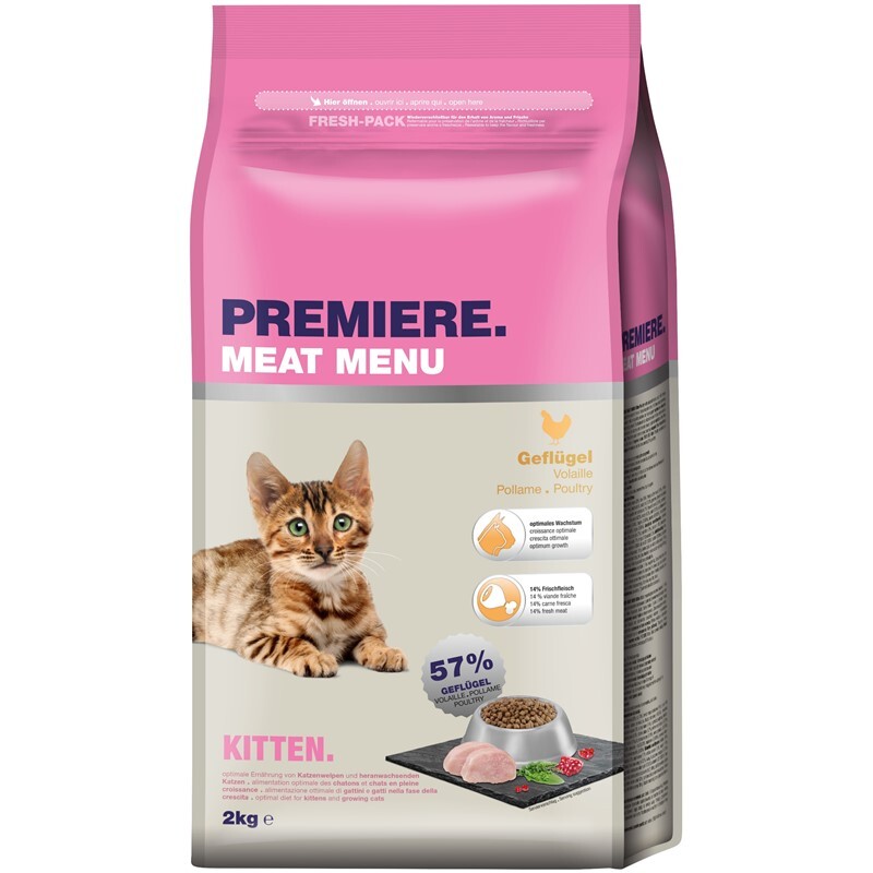 PREMIERE Trockenfutter PREMIERE Kitten Geflügel 2 kg