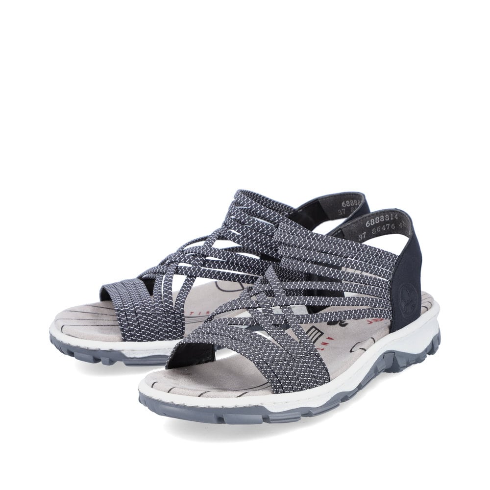 Rieker Damen Trekkingsandalen pazifikblau