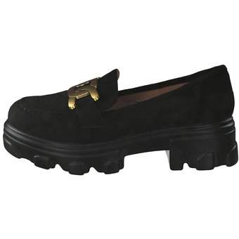La Strada Chunky Loafer in schwarz
