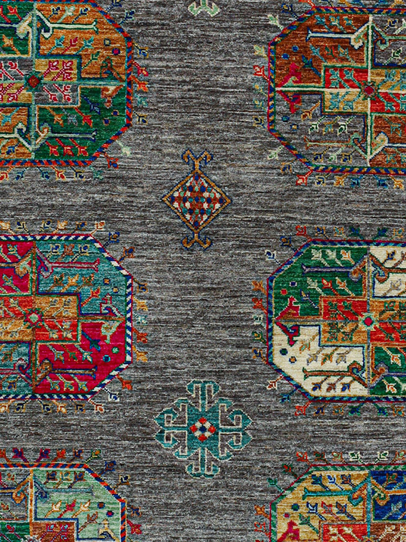 Buchara Ghazni ca. 156 x 201 cm, Unikat / Einzelstück