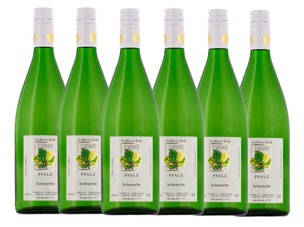Wein- & Sektgut Karlheinz Roth Weingut Karlheinz Roth Scheurebe QbA 2022 - 6er Karton